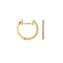 Load image into Gallery viewer, 18K Gold Earring,White gold earring,Yellow gold earring,Rose gold earring,white Diamond gold earring,18k gold jewellery,gold earring
