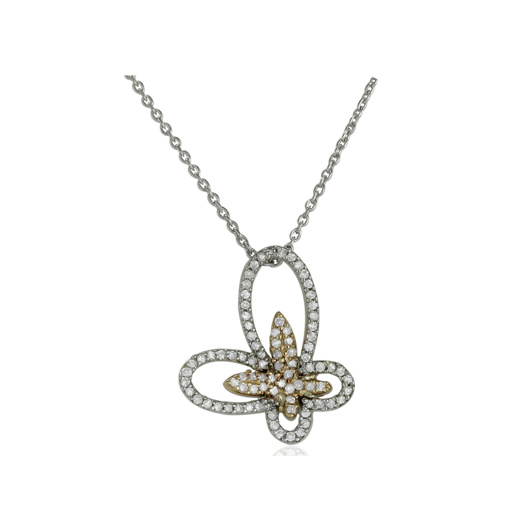 10K Gold necklace,white diamond necklace,10k diamond necklace,diamond  necklace