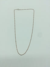 Load image into Gallery viewer, Rose gold chain,sterling silver chain,925 silver chain
