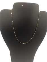 Load image into Gallery viewer, two tone chain,two tone gold filled chain,gold filled chain,silver chain,sterling silver chain,925 silver chain,oxodize chain,2 tone oxodize
