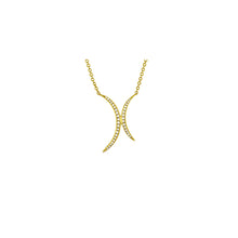 Load image into Gallery viewer, 14K Gold necklace,White gold necklace,Yellow gold necklace,Rose gold necklace, Diamond necklace,14k gold diamond necklace,gold necklace
