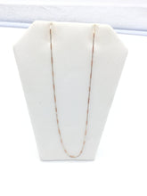 Load image into Gallery viewer, snake chain,two tone chain,sterling silver chain,925 silver chain,sterling chain,two tone snake chain,rose gold chain
