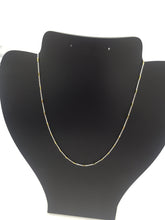 Load image into Gallery viewer, two tone chain,two tone gold filled chain,gold filled chain,silver chain,sterling silver chain,925 silver chain

