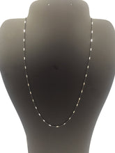 Load image into Gallery viewer, two tone chain,sterling silver chain,925 silver chain,sterling chain,two tone oxodize chain,silver oxodize chain
