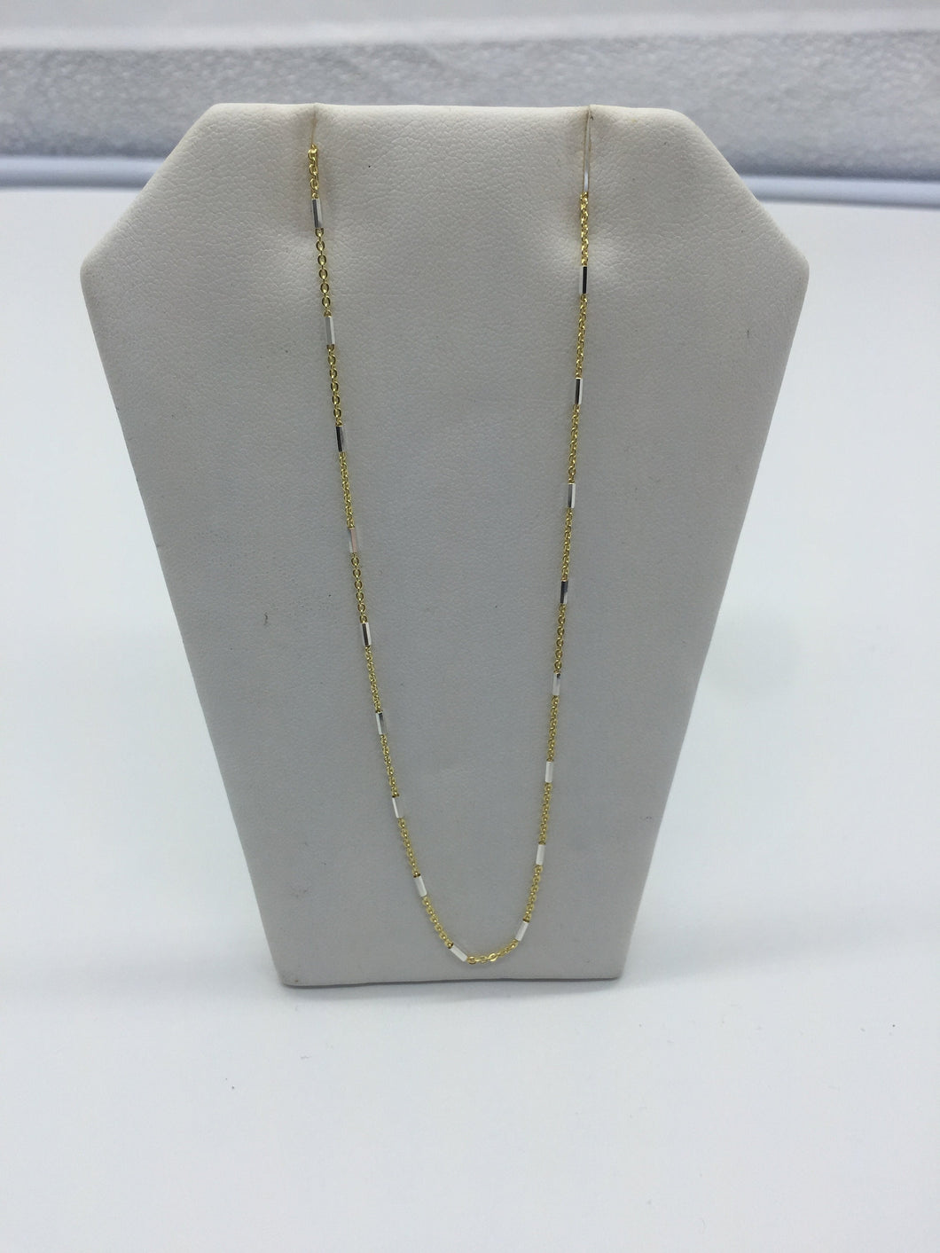 two tone chain,two tone gold filled chain,gold filled chain,silver chain,sterling silver chain,925 silver chain