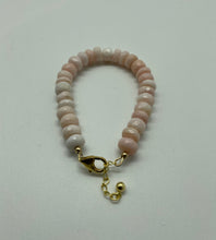 Load image into Gallery viewer, Pink opal bracelet,bead bracelet,opal bracelet
